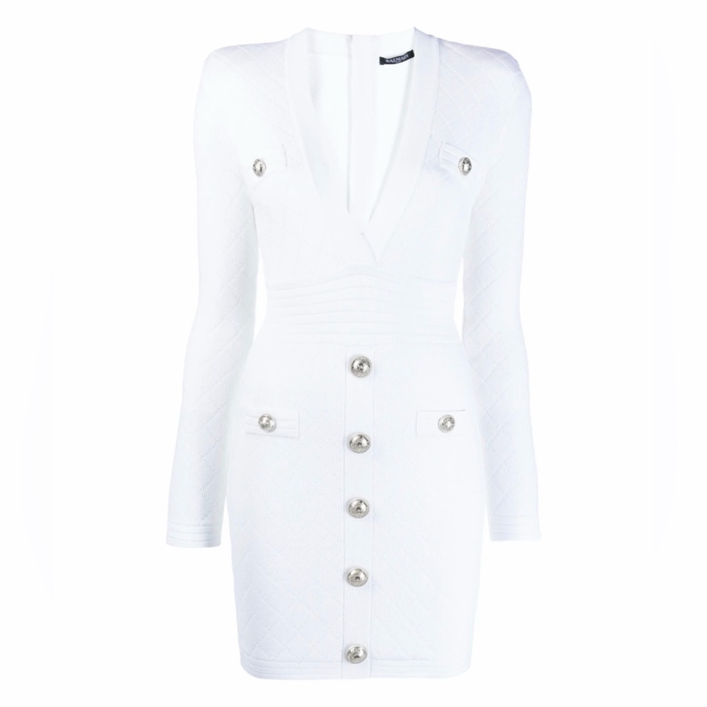Balmain
Button embellished quilted dress - Picture 5 of 17